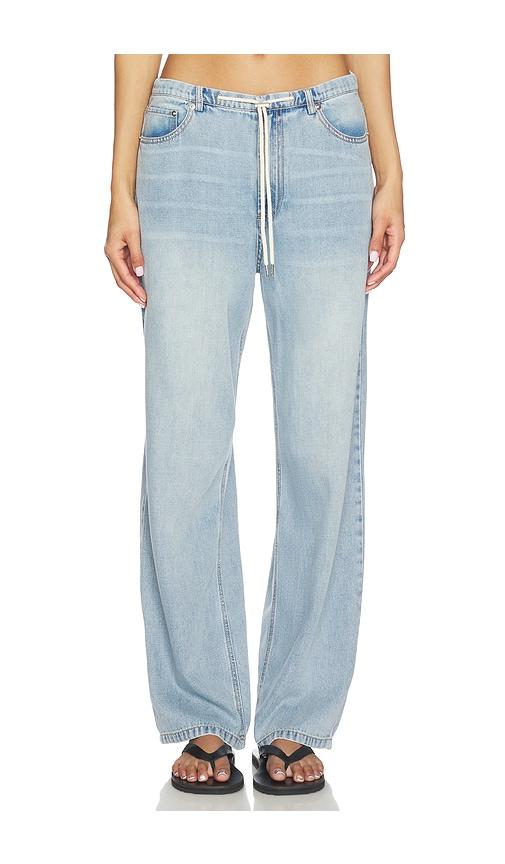 rails normandie pant in blue.