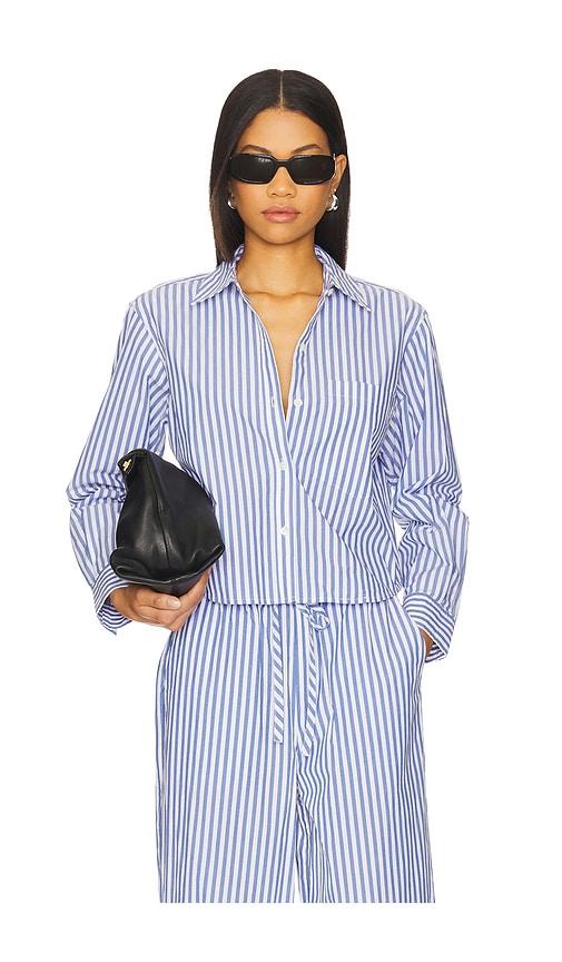 rails ramy shirt in blue.