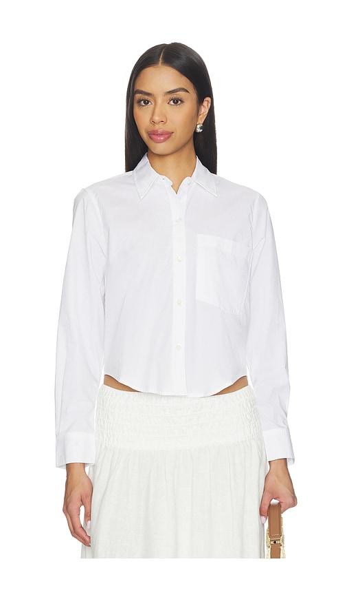 rails ramy top in white.