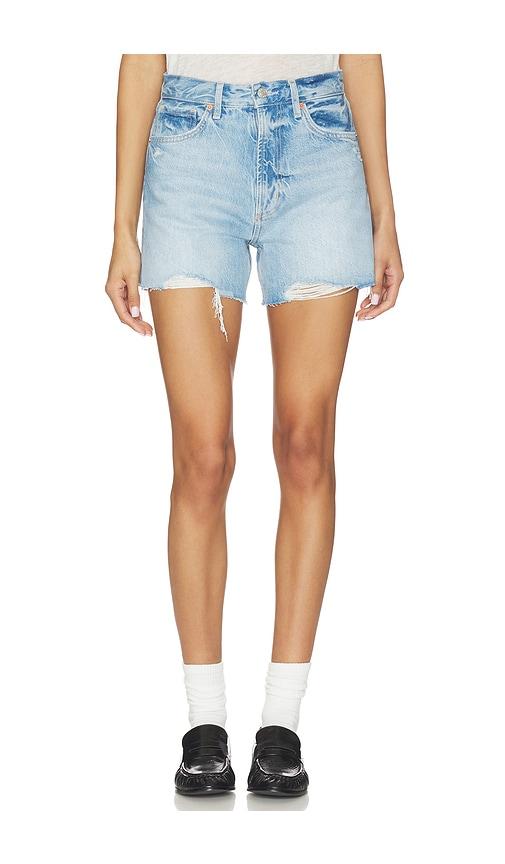 rails rancho short in blue.