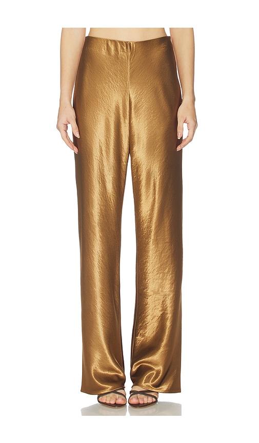 rails silvi pant in metallic bronze.