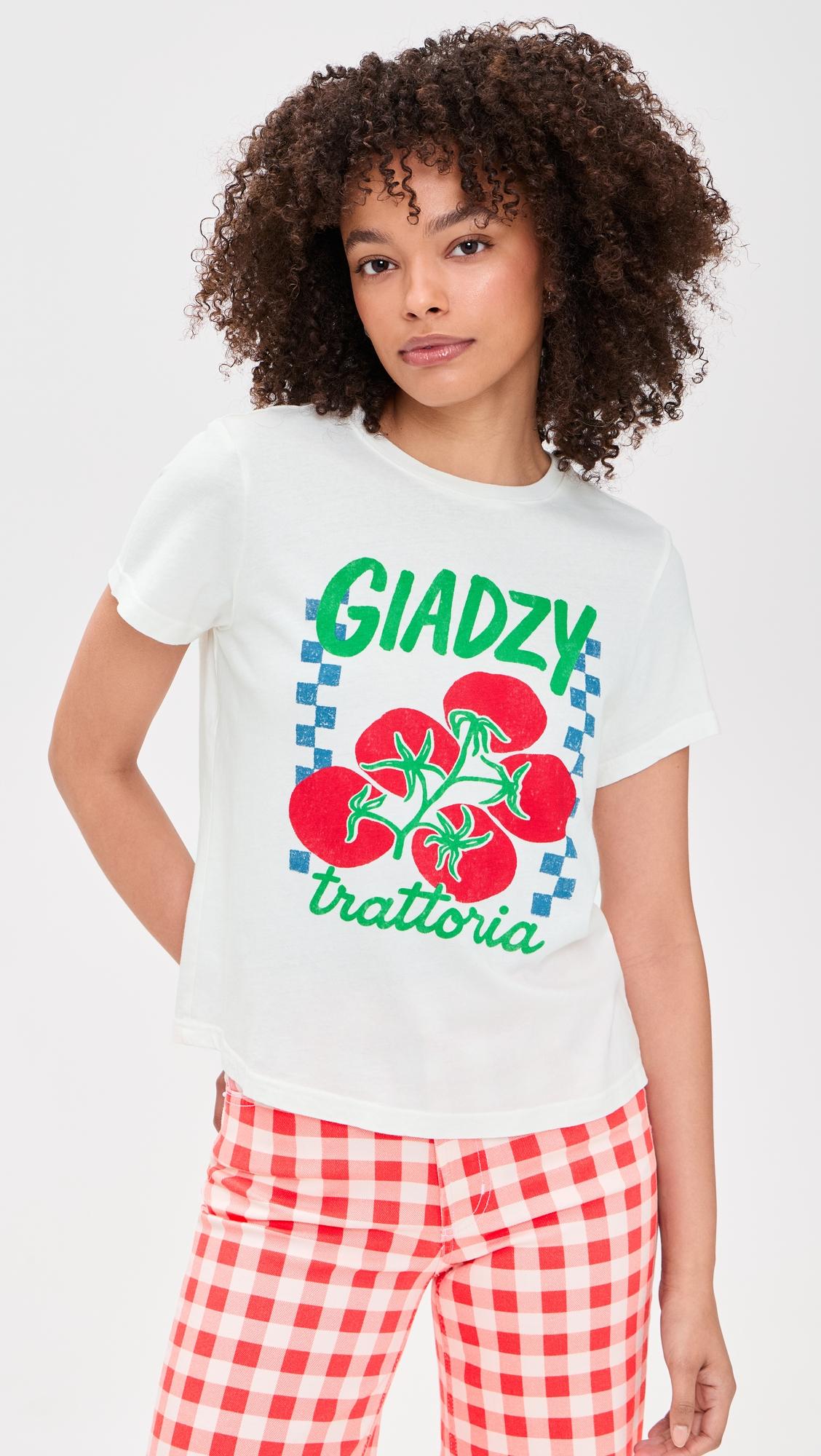 rails x giadzy the classic crew tee