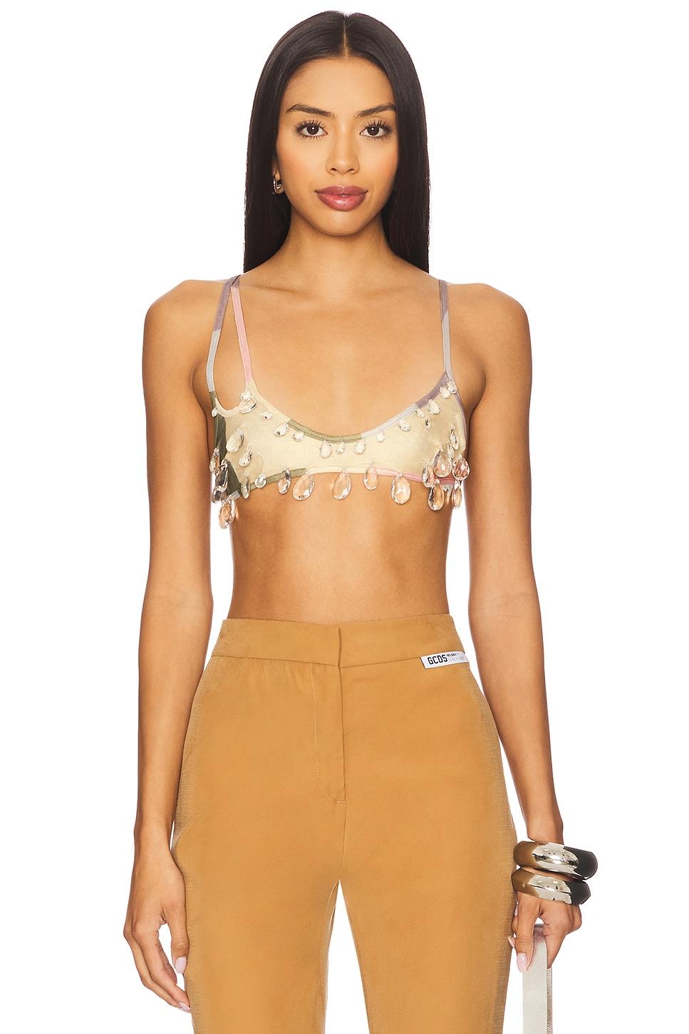 rainbow lame' sita drops bra