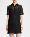 rainer stretch lace mini dress