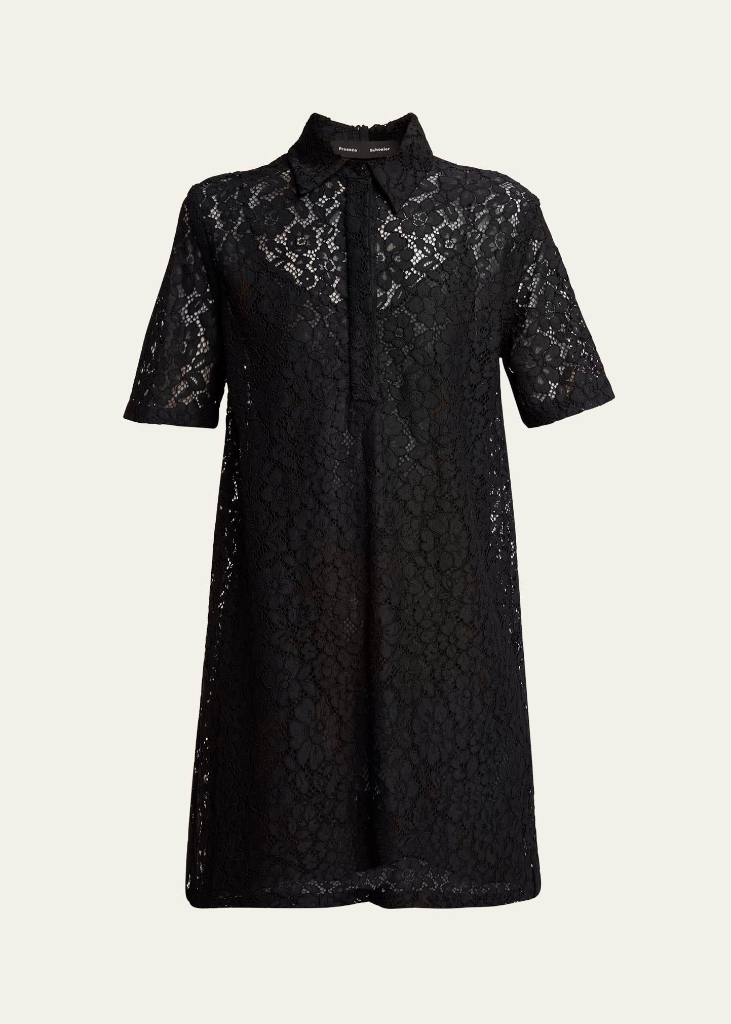 rainer stretch lace mini dress