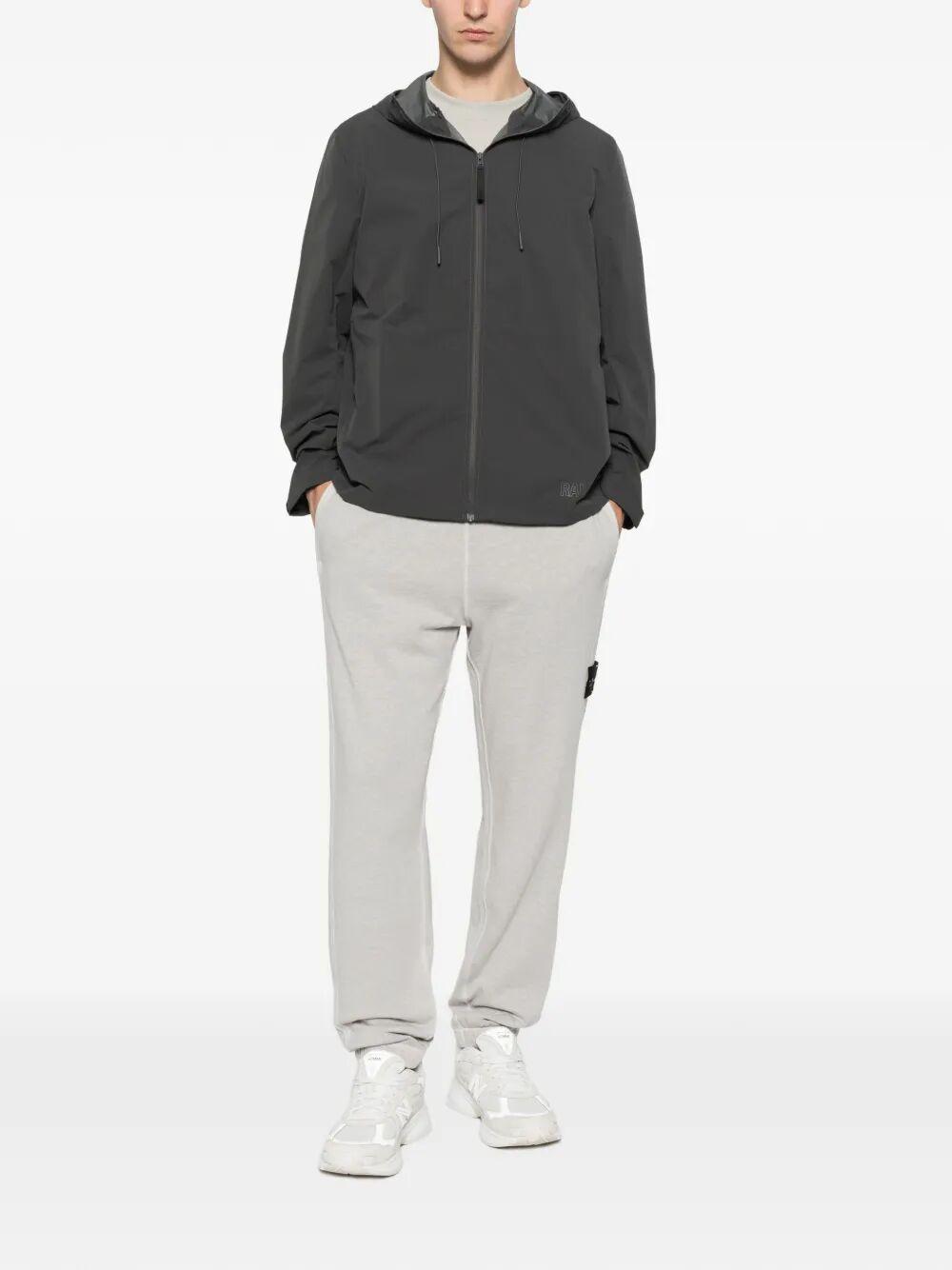 rains mito jacket grey polyester - women