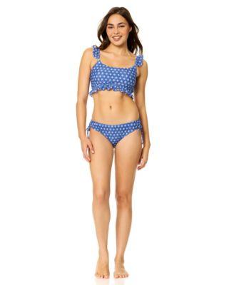 raisins womens lily pull on swim bikini top bottoms