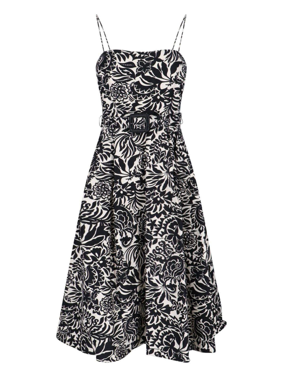 ralph lauren belted midi dress