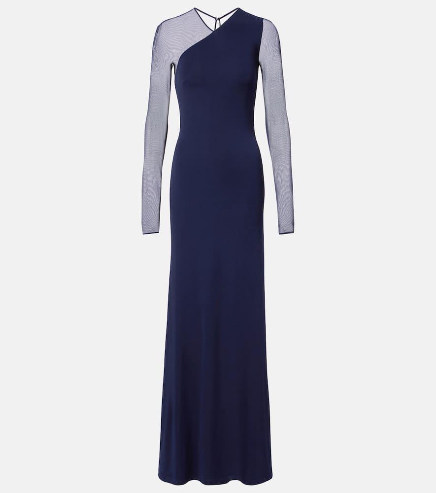 ralph lauren collection brynn jersey gown