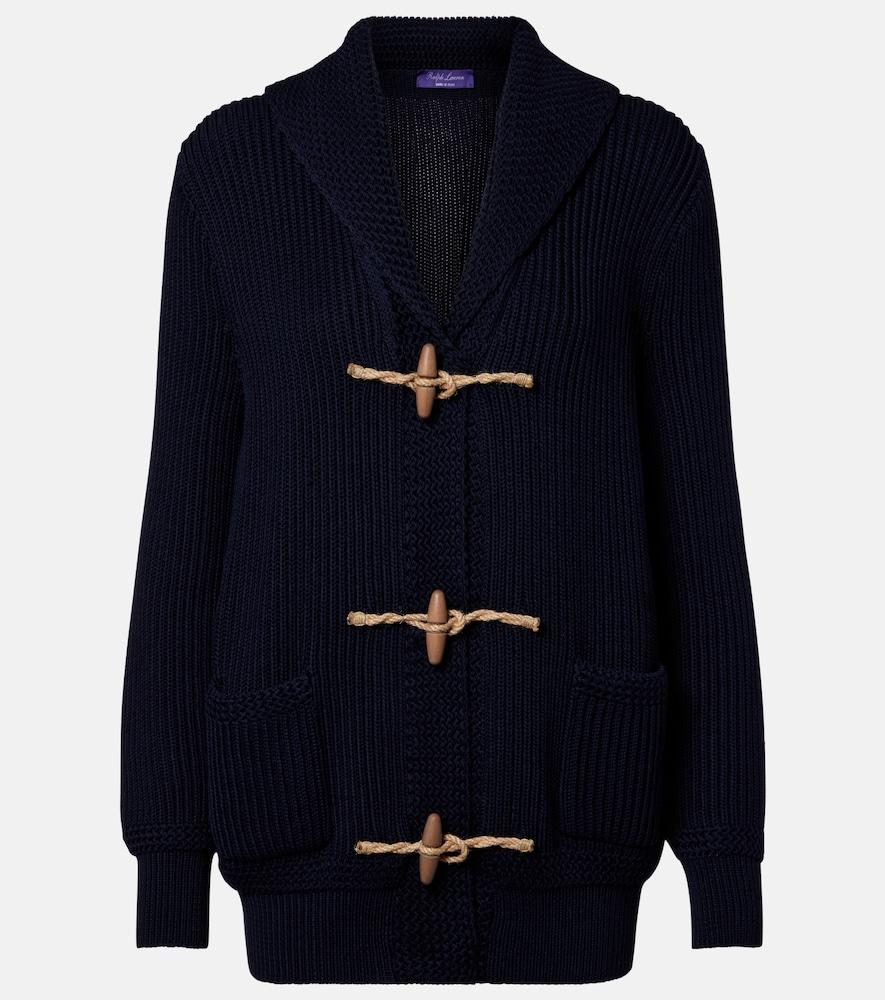 ralph lauren collection cotton and silk cardigan