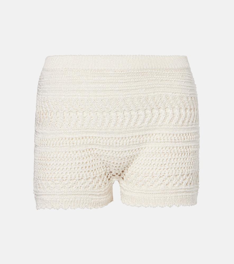 ralph lauren collection crochet shorts