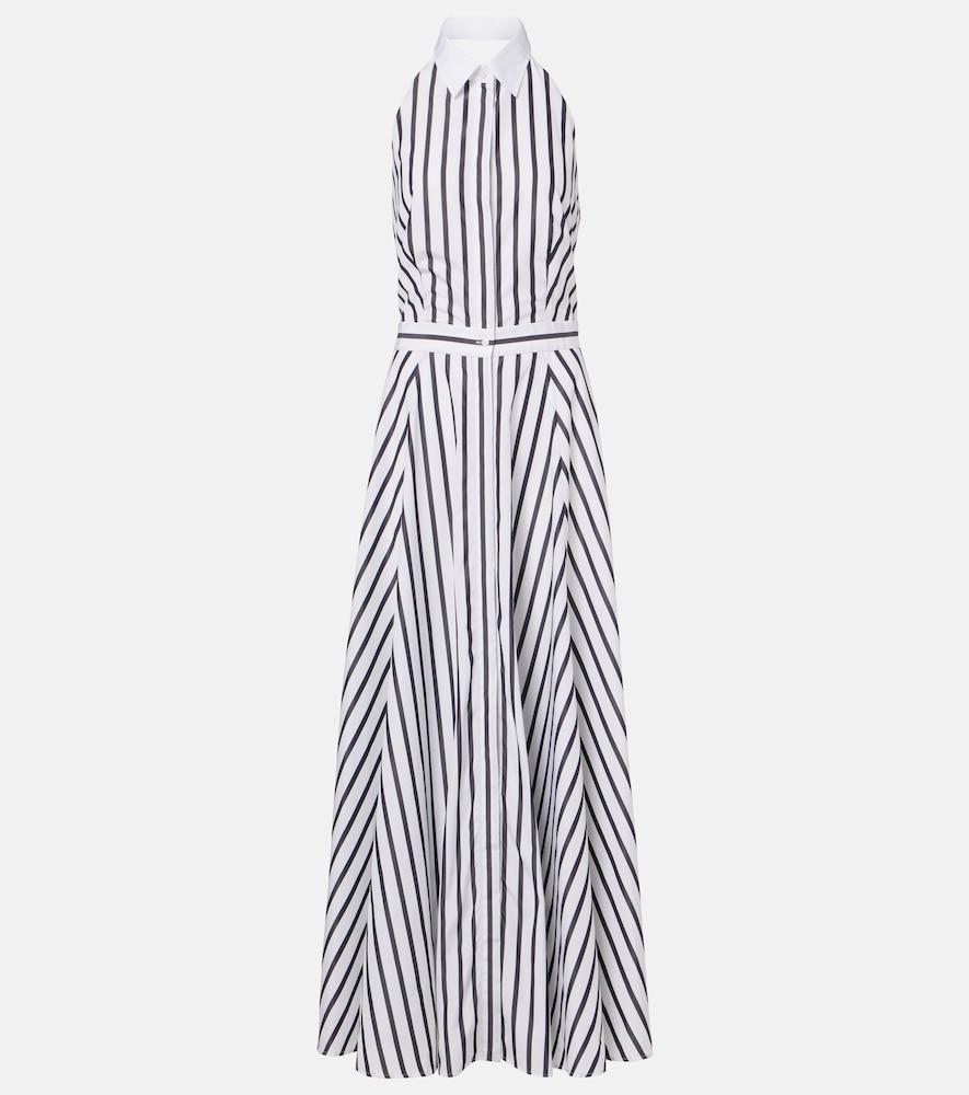 ralph lauren collection eldred striped cotton shirt dress