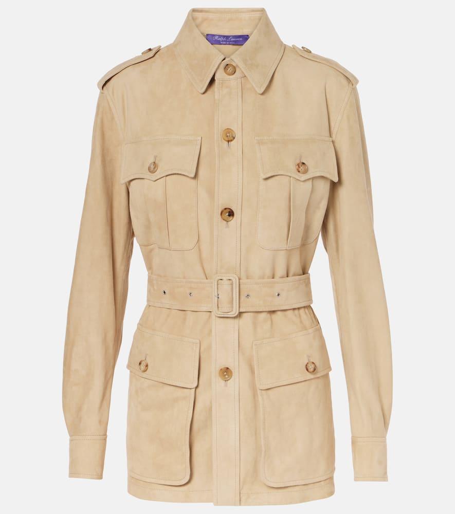 ralph lauren collection gabbie suede field jacket