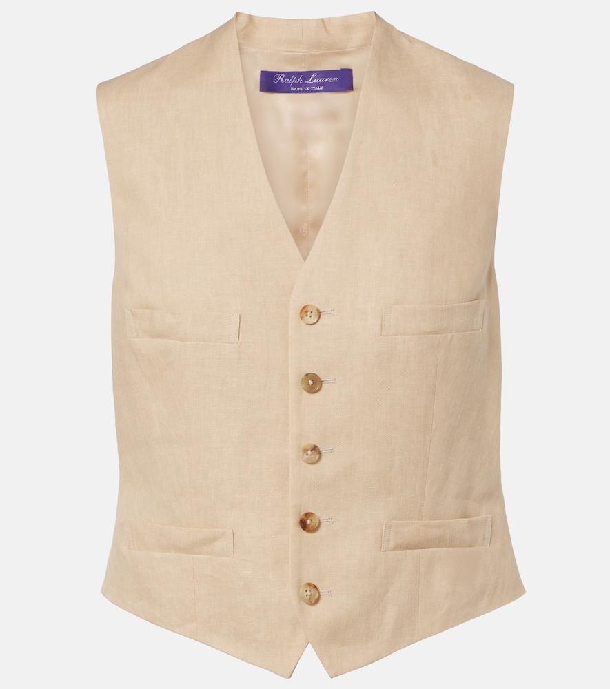 ralph lauren collection jaiden linen vest