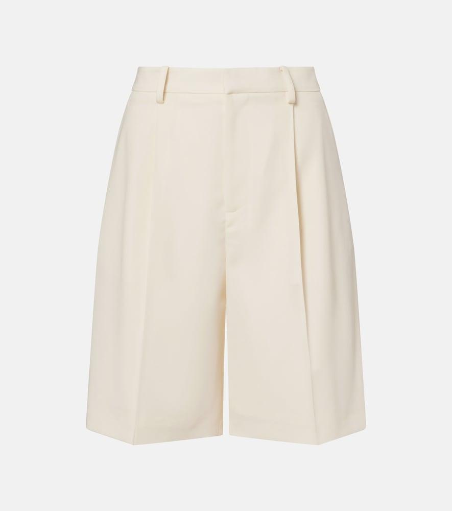 ralph lauren collection minetta wool gabardine bermuda shorts