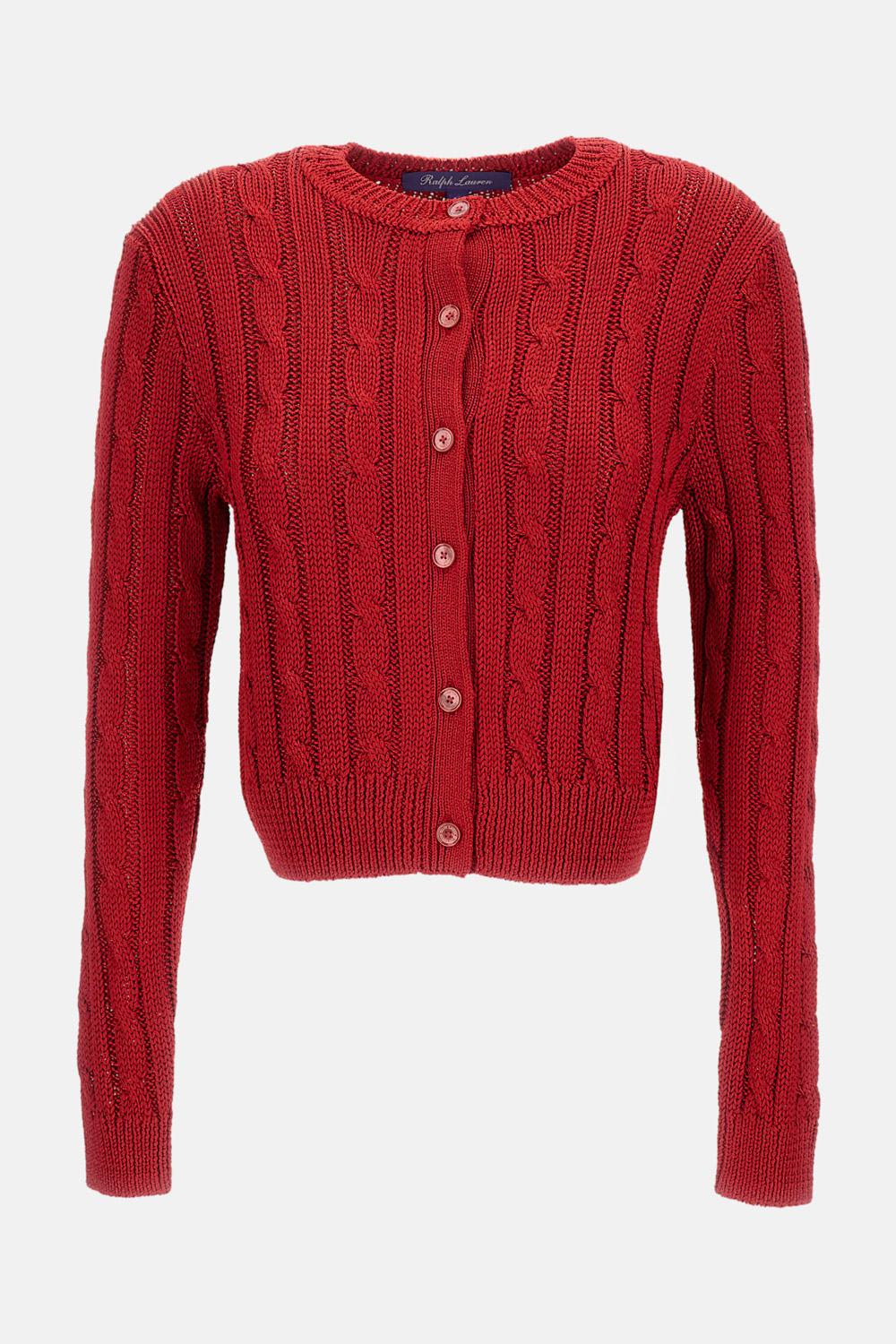 ralph lauren crew neck cardigan