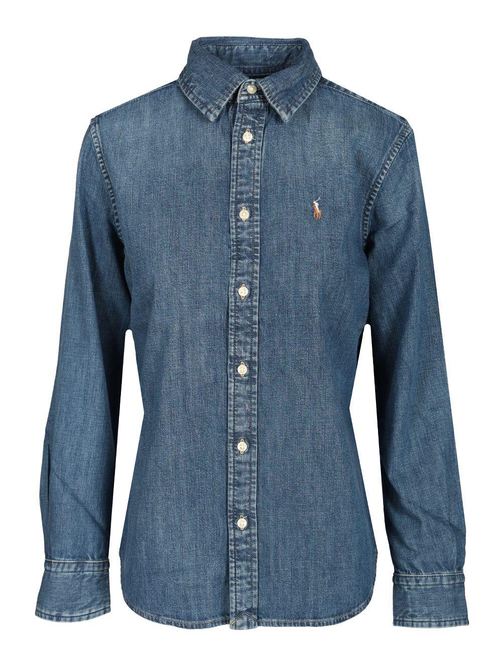 ralph lauren denim shirt