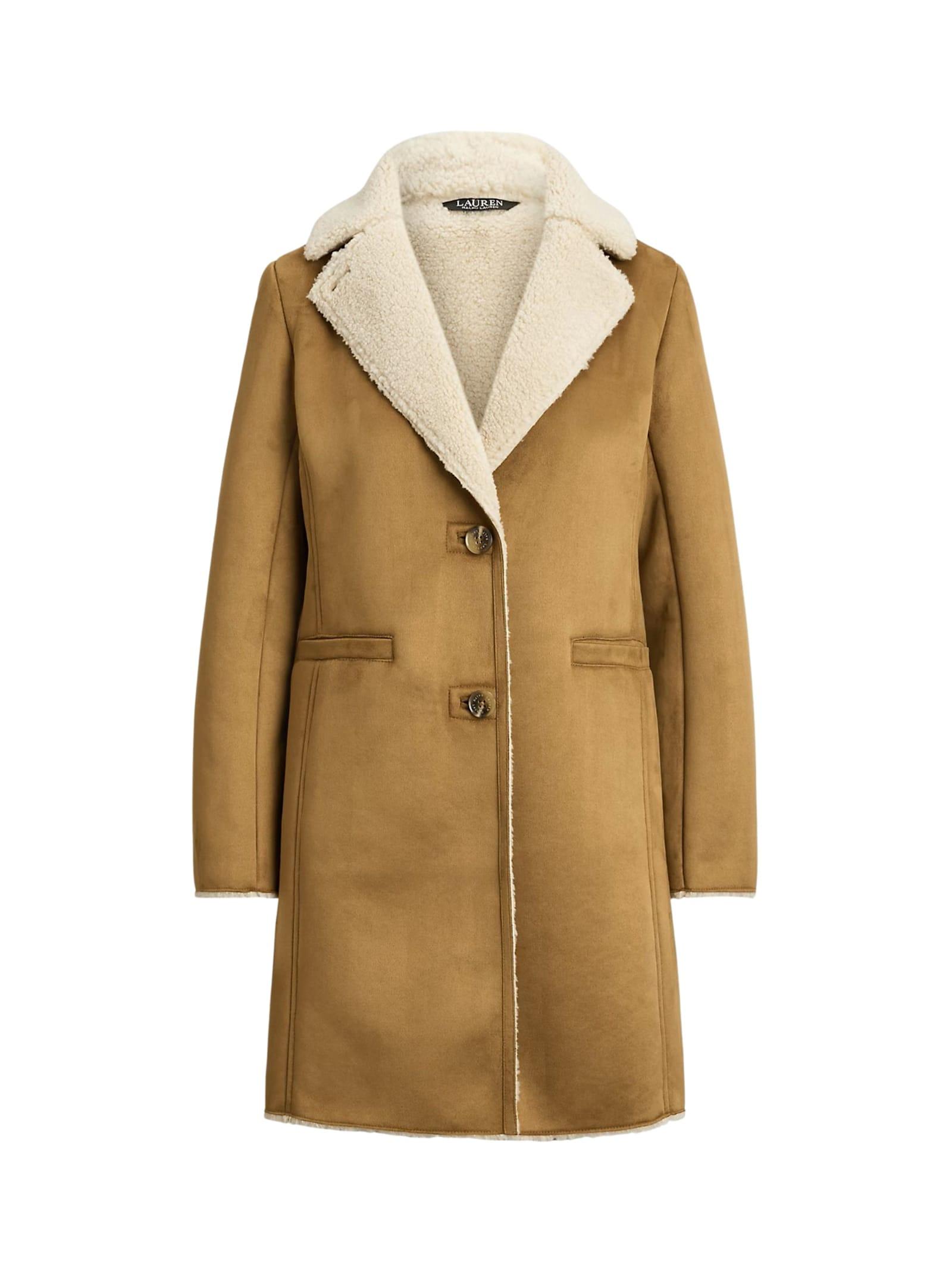 ralph lauren eco fur coat