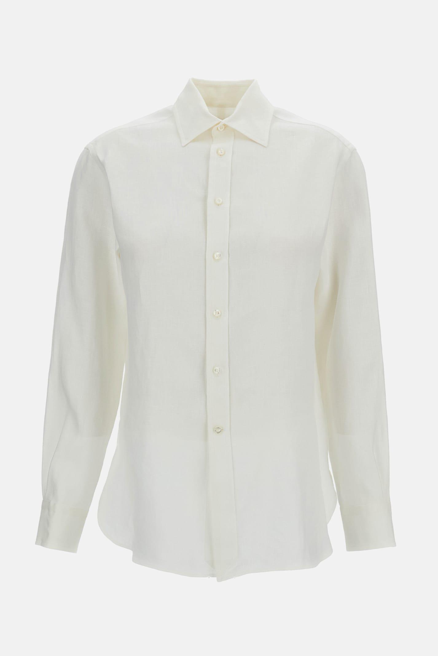 ralph lauren linen shirt