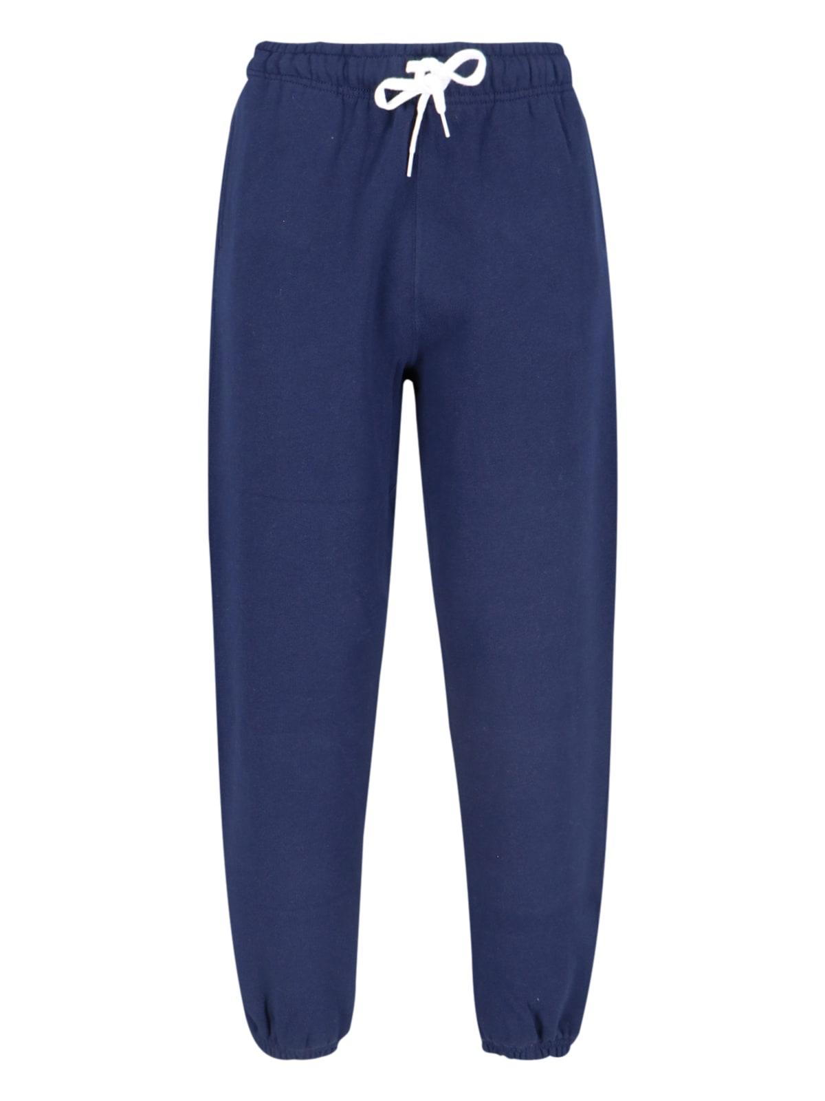 ralph lauren logo track pants