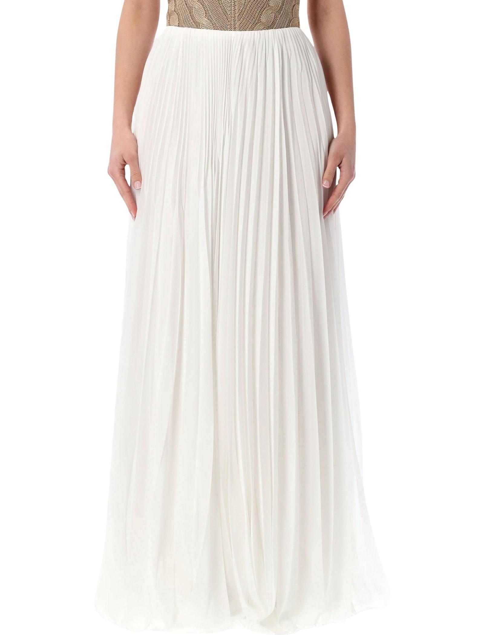 ralph lauren pleated jersey niccola maxi skirt