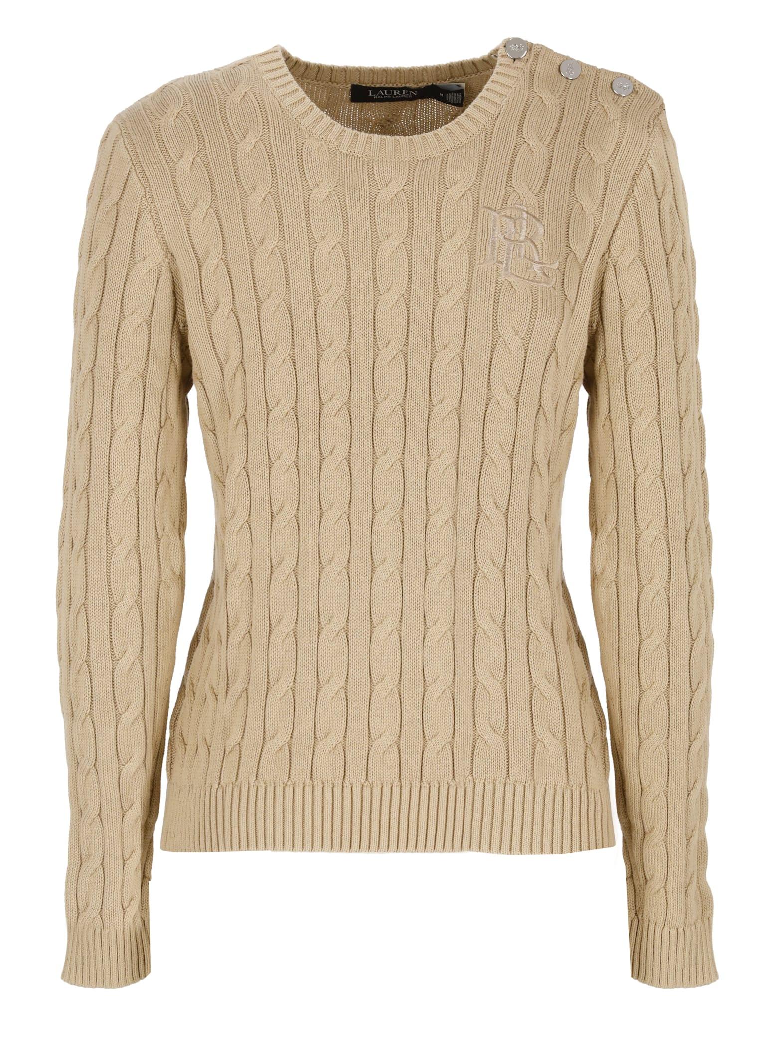 ralph lauren sweater with embroidered logo