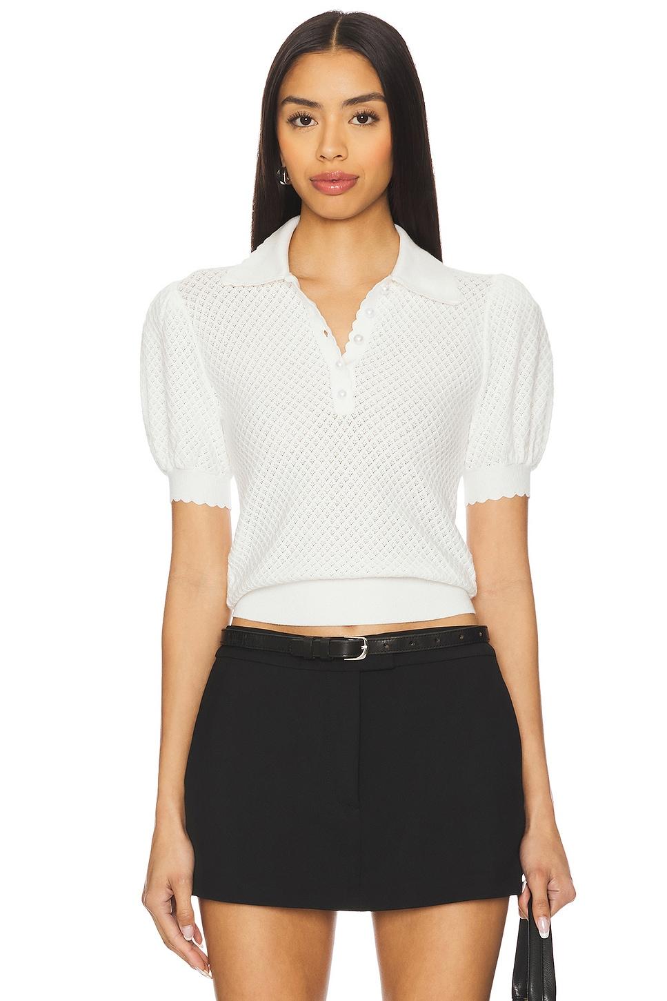 ramona pointelle polo