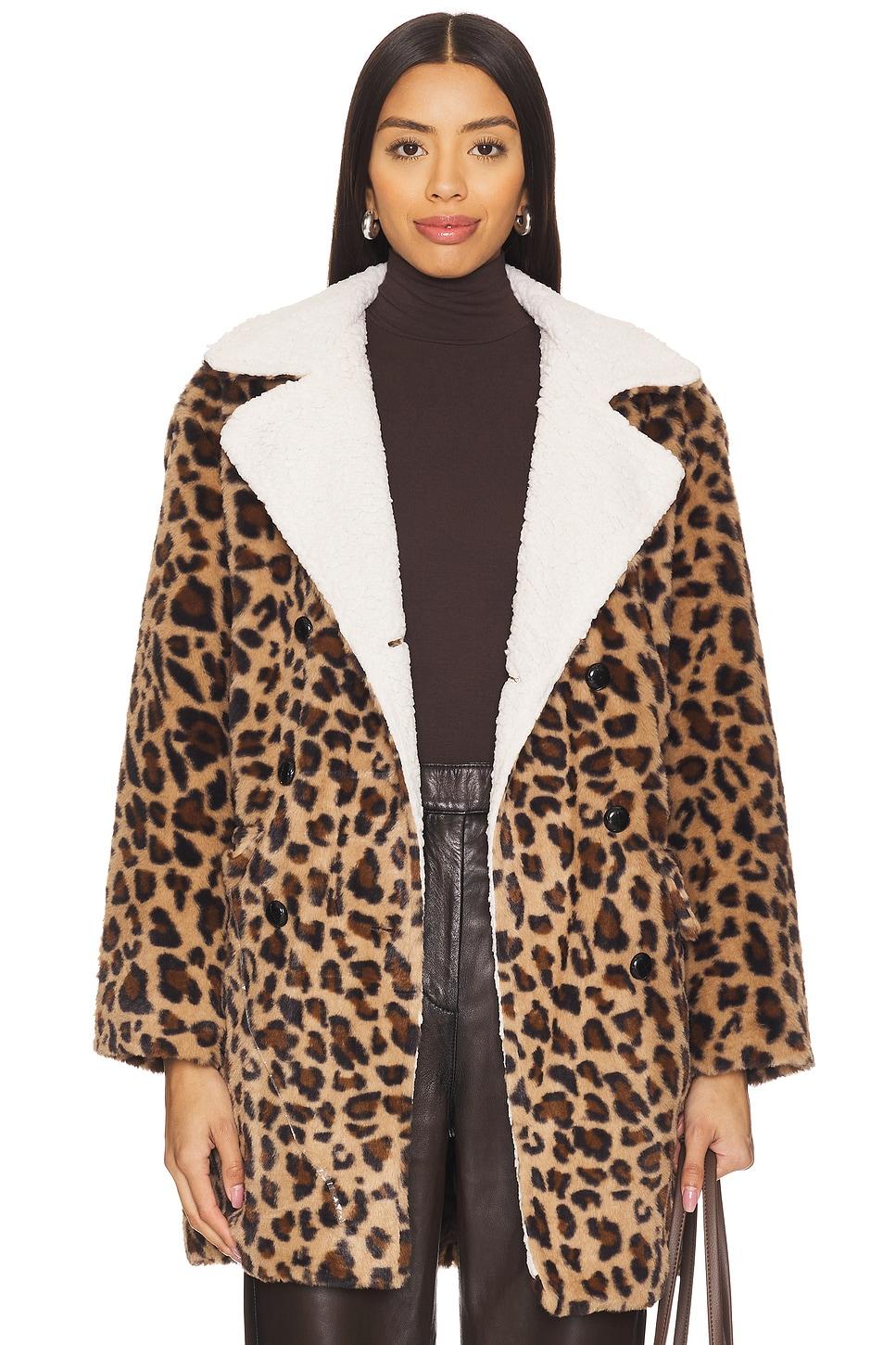 rana faux leopard jacket