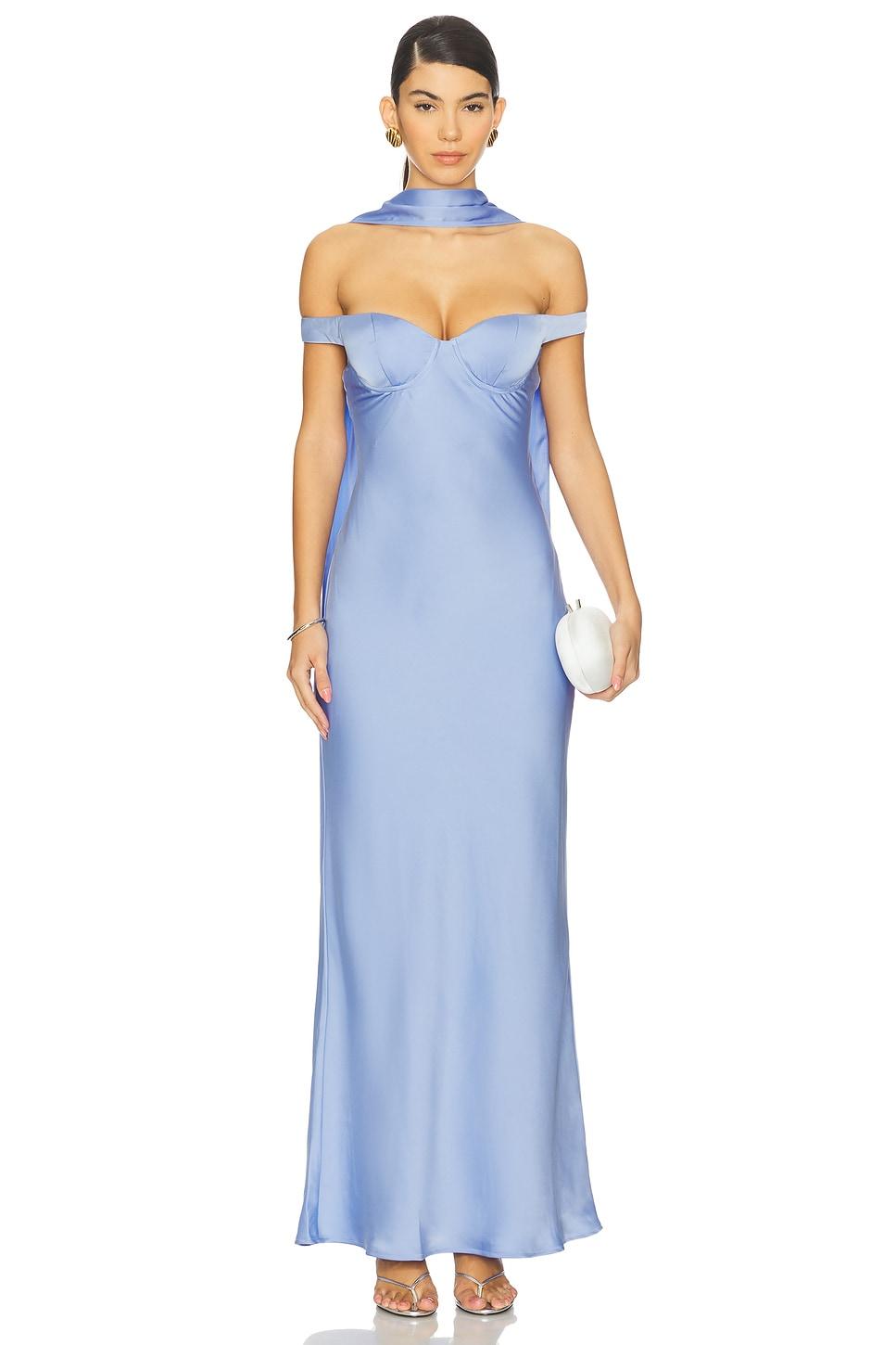 raphaella off shoulder maxi dress