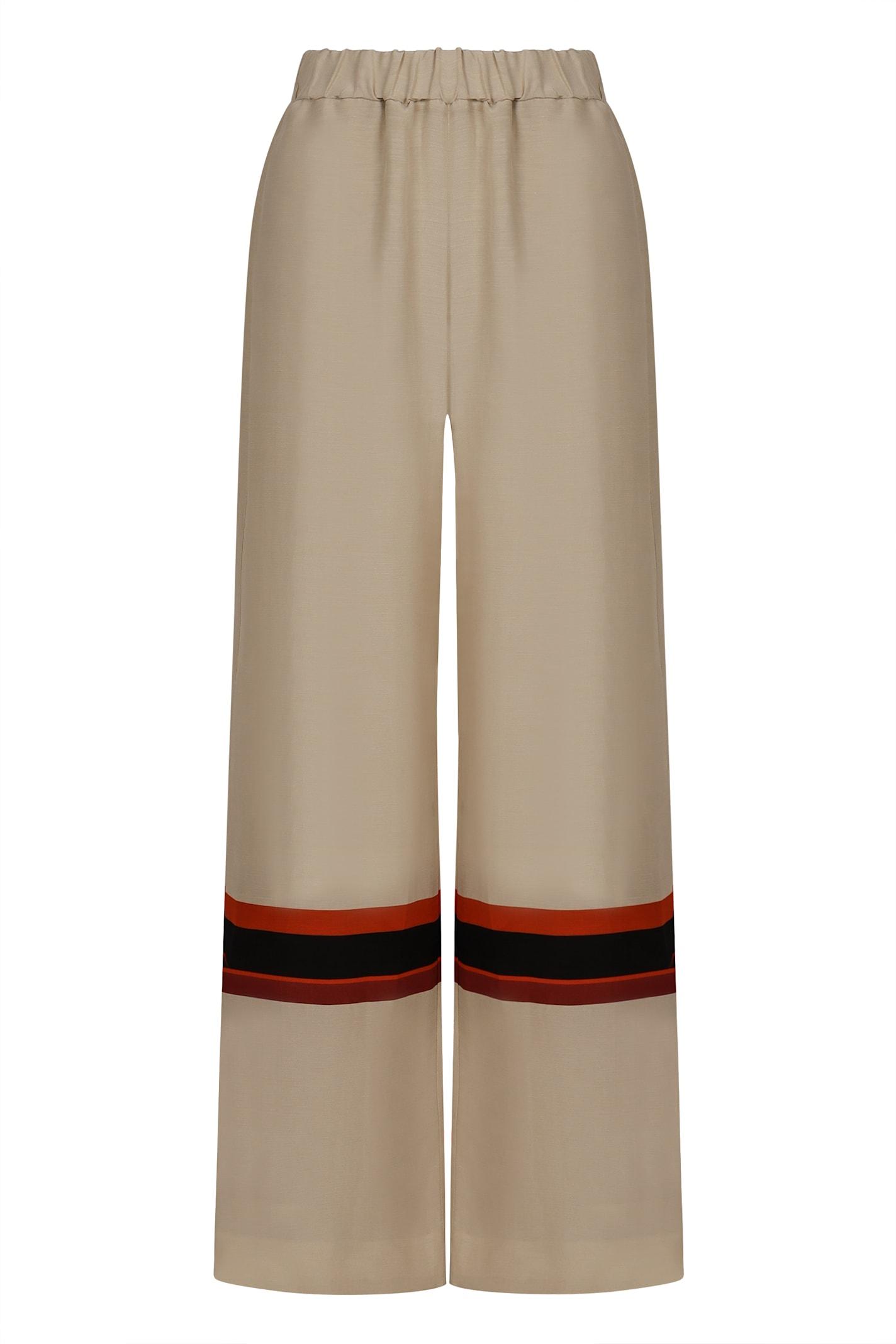raquel diniz linen and silk trousers