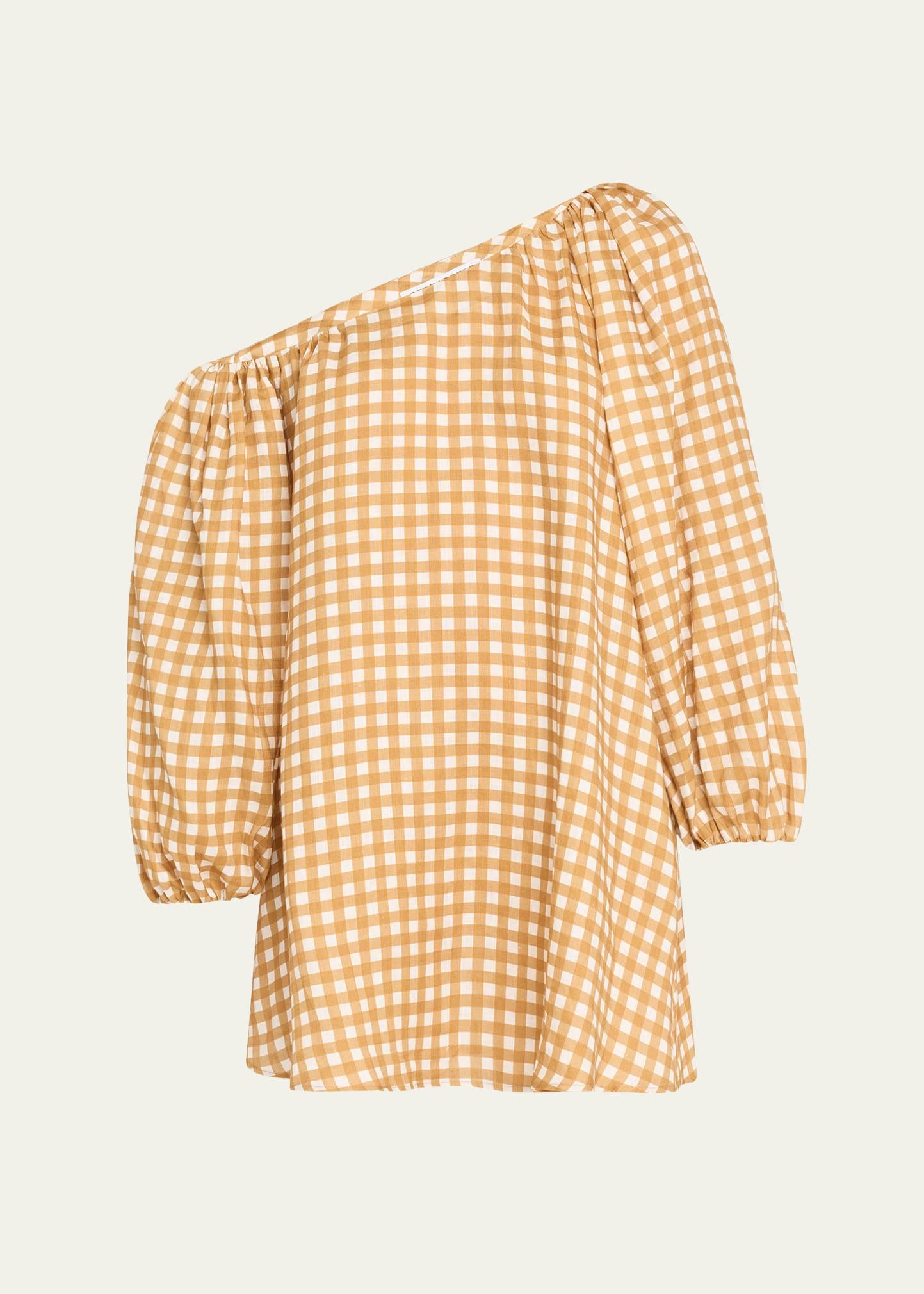 raquel linen short dress