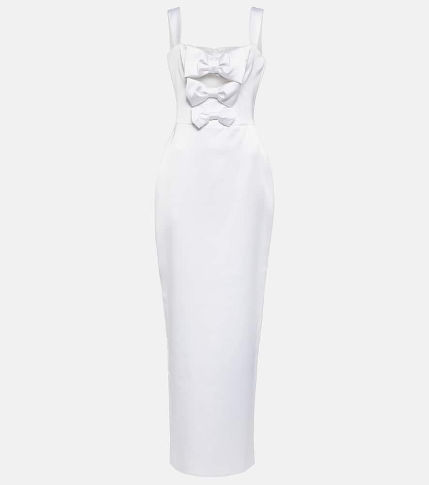 rasario bridal satin gown