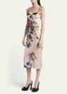 rasovi bouquet fantichi sleeveless midi dress