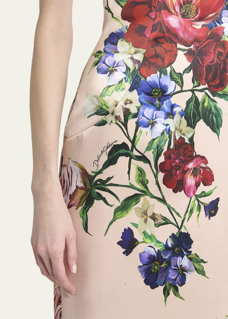 rasovi bouquet fantichi sleeveless midi dress