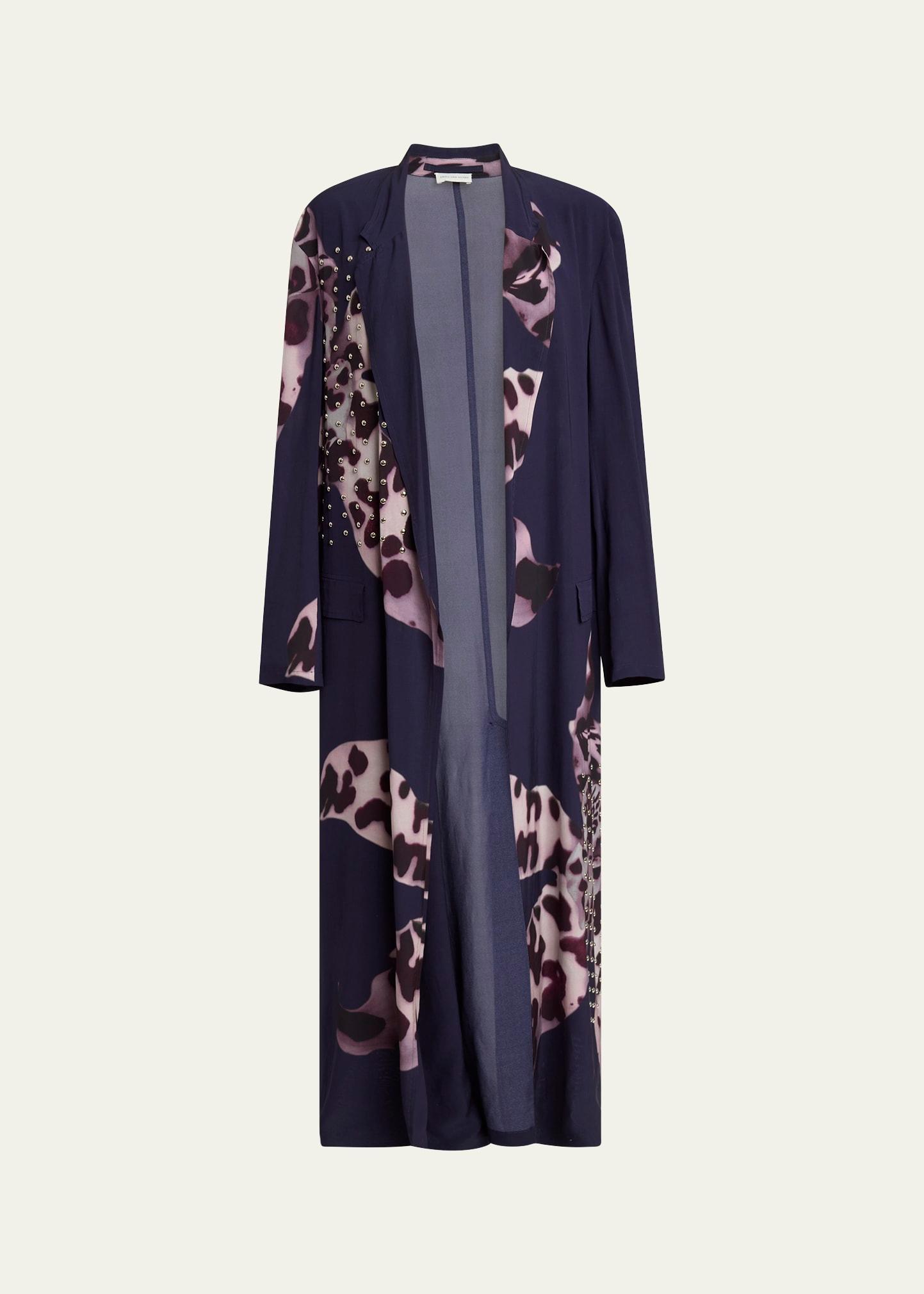 rasti long studded coat