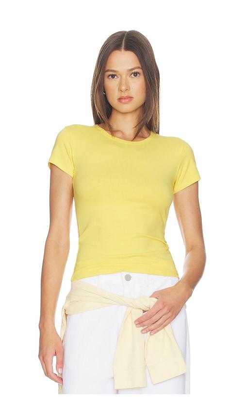 rat boi perfect tee in yellow.