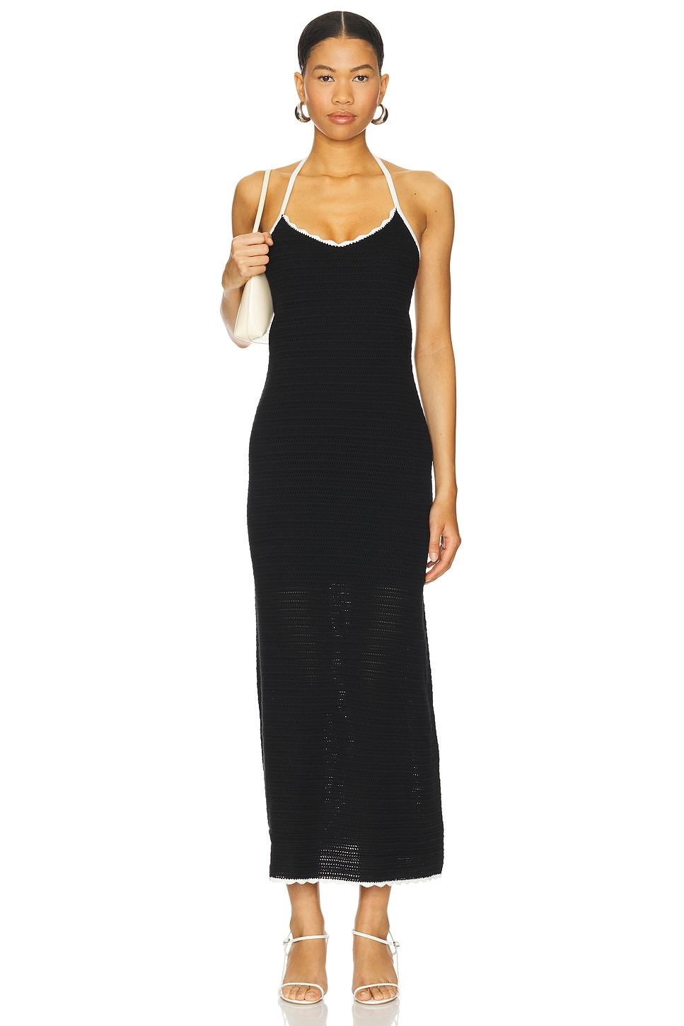 ravyn halter maxi dress