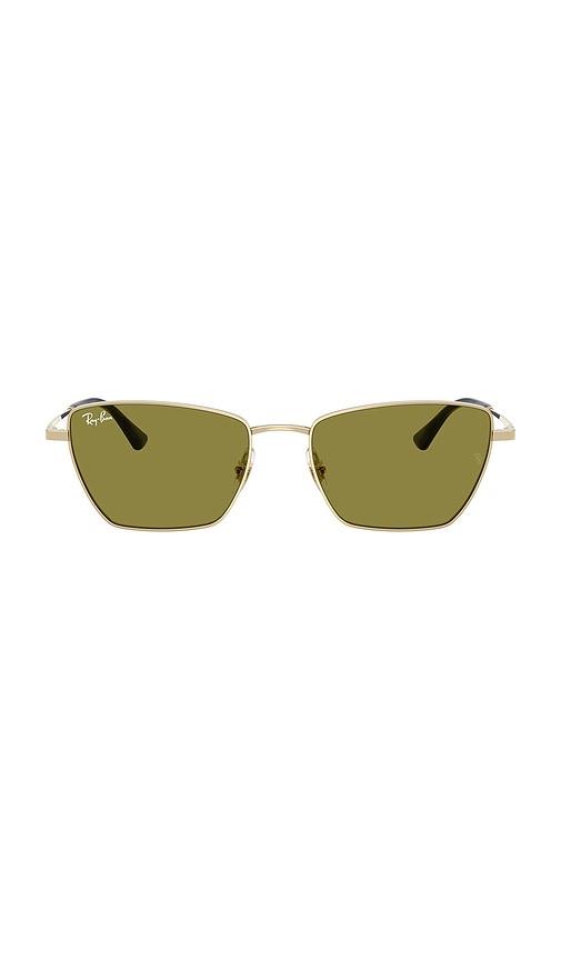 ray-ban rectangular sunglasses in na.