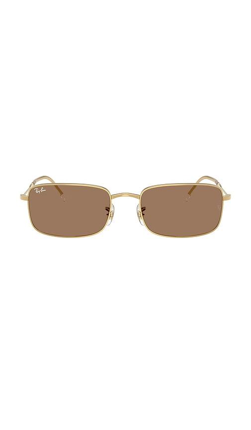 ray-ban rectangular sunglasses in na.
