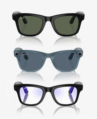 ray ban unisex ai meta gen1 wayfarer glasses collection