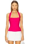 raya linen halter top