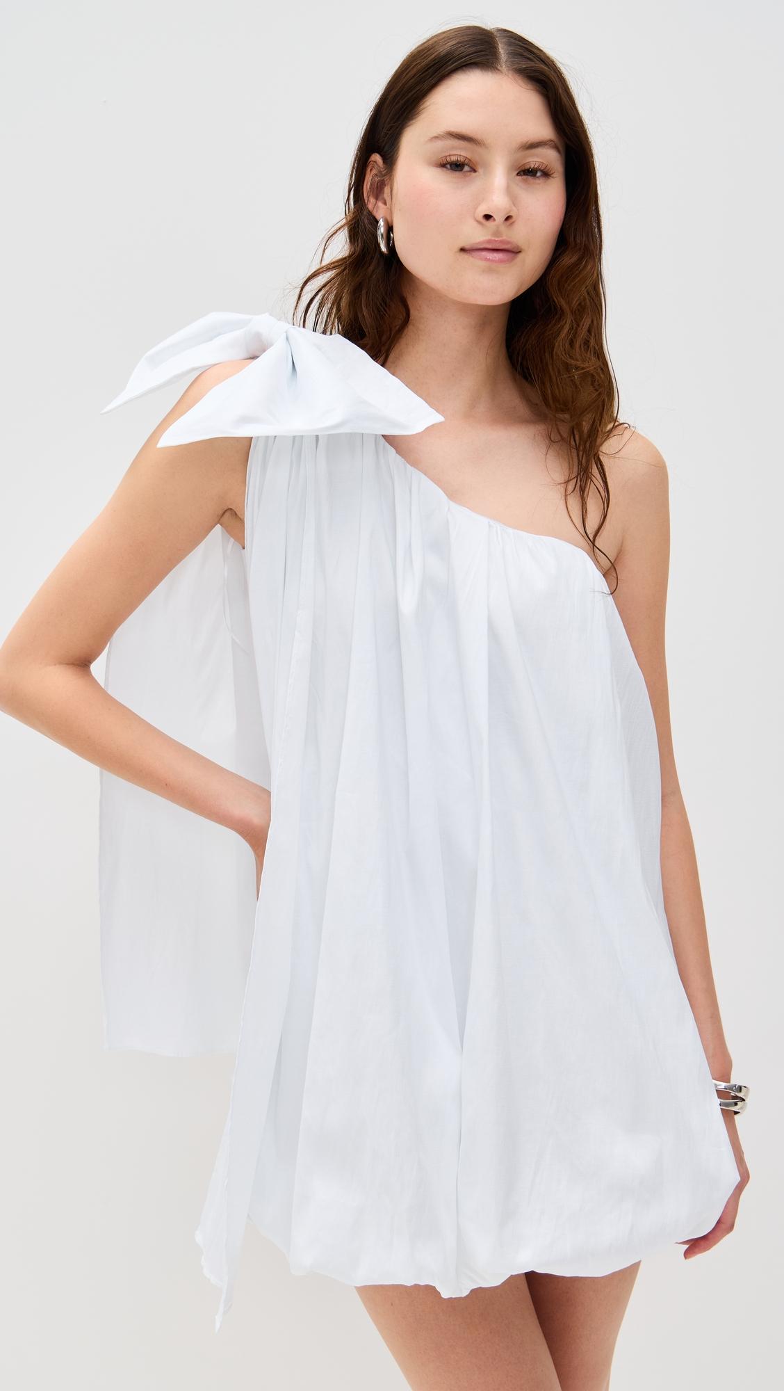 razia one shoulder mini dress