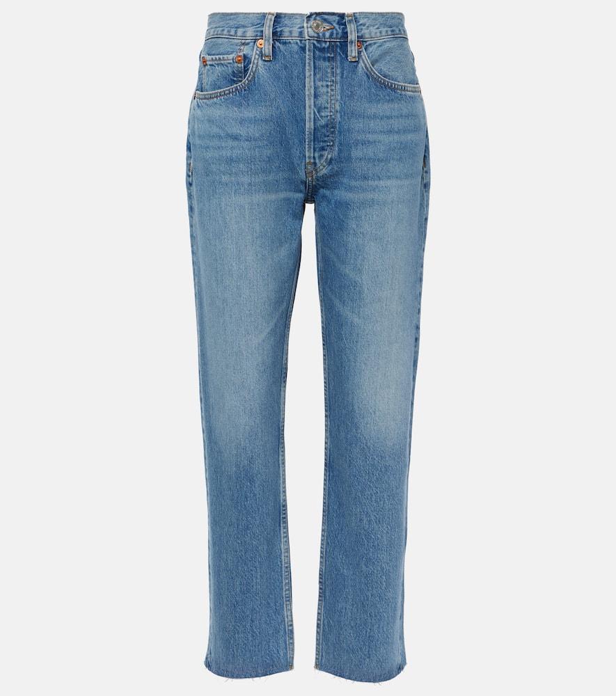 re/done '70s stove pipe straight jeans
