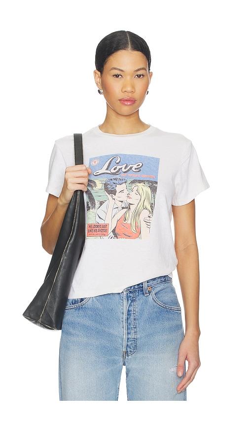 re/done classic tee swipe in ivory.