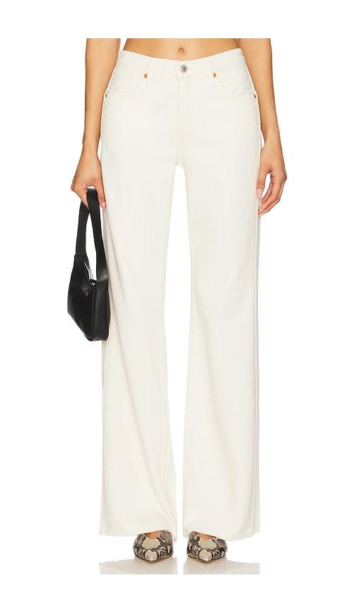 re/done originals the californian jeans in cream.