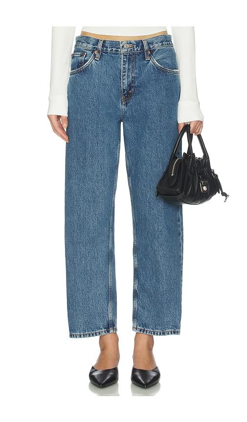 re/done the ollie jean in blue.