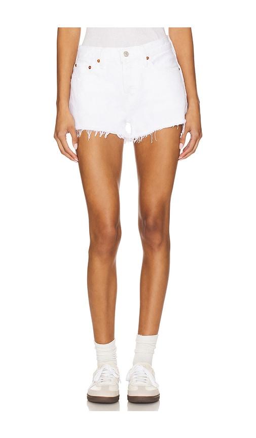 re/done the short in white.