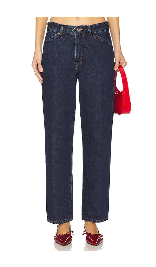 re/done the westley jeans in navy.