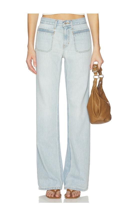 re/done west californian jean in blue.