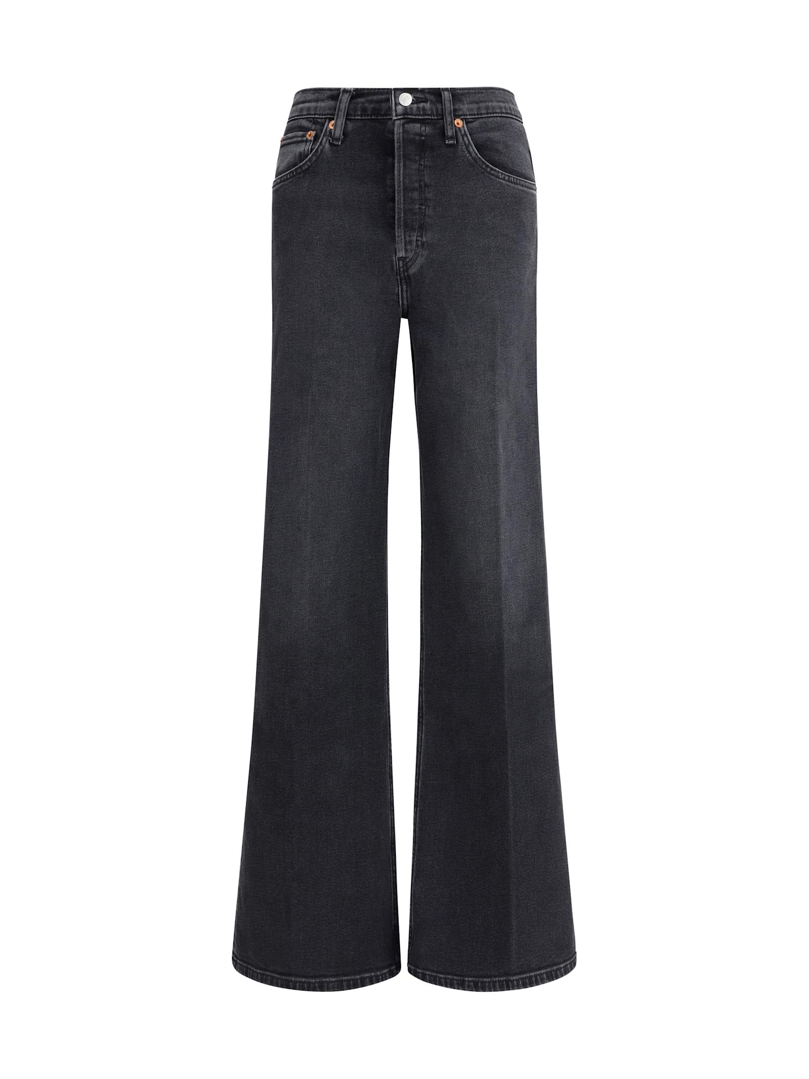 re/done wide leg jeans